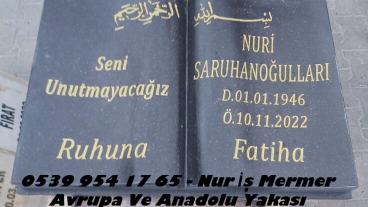 Granit Kitabe Mezar Baş Taşı Modelleri
