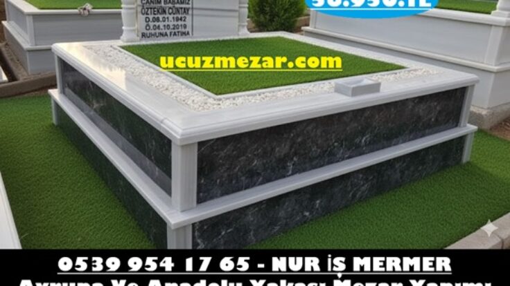 Çift Kişilik Yerli Granit Mezar Modelleri