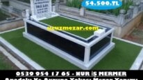 Tek Kişilik Gömme Granit Mezar