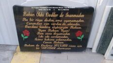 Tek Kişilik 60×80 Granit Baş Taşı Modelleri