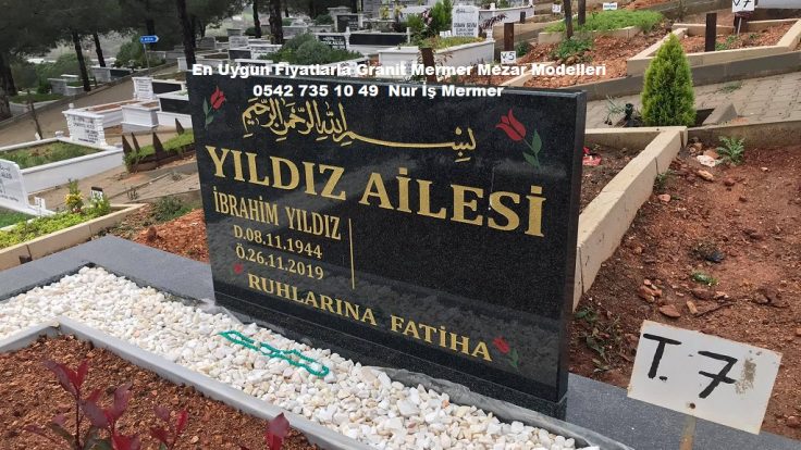 Çift Kişilik 6 cm Kalınlığında Granit Baş Taşı Modelleri