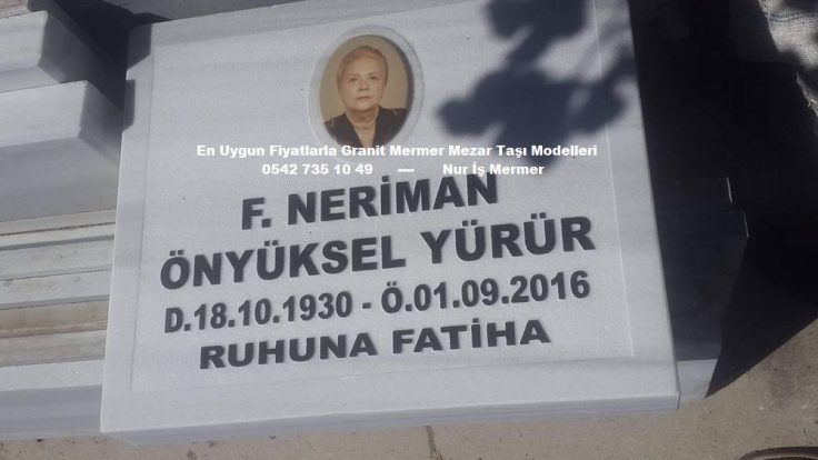 Porselen Resimli Abide Mezar Baş Taşı Modelleri