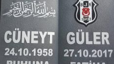 Özel Tasarım Granit Kumlama Yakma Mezar Taşı Modelleri
