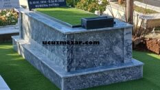 Tek Kişilik Granit Baş Taşı Ege Gümüş Mezar – Esenyurt Mezar Yapım İşleri