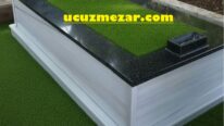 Tek Kişilik Küpeşte Baştaşı Granit Mezar