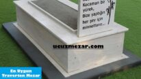Tek Kişilik Tek Katlı Denizli Traverten Mermer Mezar – Ümraniye Mezar Taşı Fiyatları