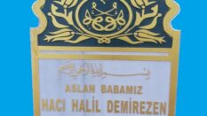 El İşçiliği Yapımı Altın Yaldız İşlemeli Özel Yapım Mezar Taşı Modeli
