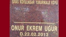 Tek Kişilik Kırmızı Granit New İmperial Mezar Baş Taşı Modelleri