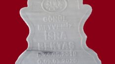 3D Cnc İşleme Kabartma Yazı Bebek Mezar Baş Taşı Modeli